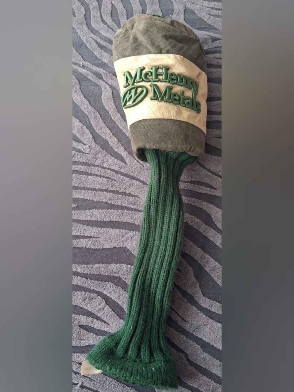 Vintage 90s Mchenry Golf Club Headcover